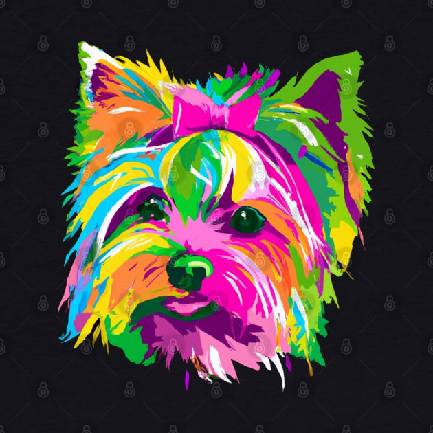 Yorkshire Terrier Pop Art - Dog Lover Gifts by PawPopArt